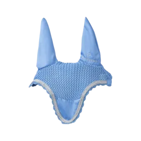 Equithème - Bonnet chasse-mouches Diamond bleu ciel