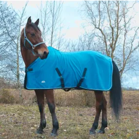 Equithème - Chemise polaire Polyfun bleu ciel 280g