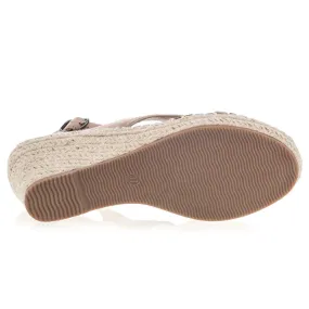 Espadrilles / semelles corde Femme Beige CIMARRON : Espadrilles / Semelles corde . Besson Chaussures