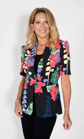 FRANCK LYMAN- VESTE M/COURTE MULTICOLORE REF: 231341