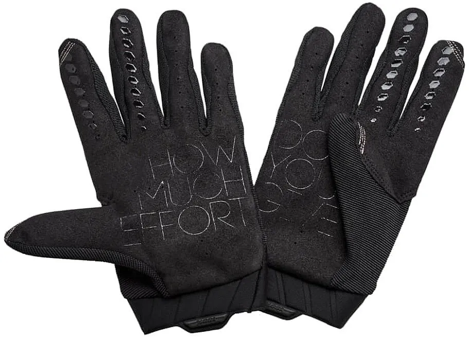 gants 100% Geomatic - Black/Charcoal