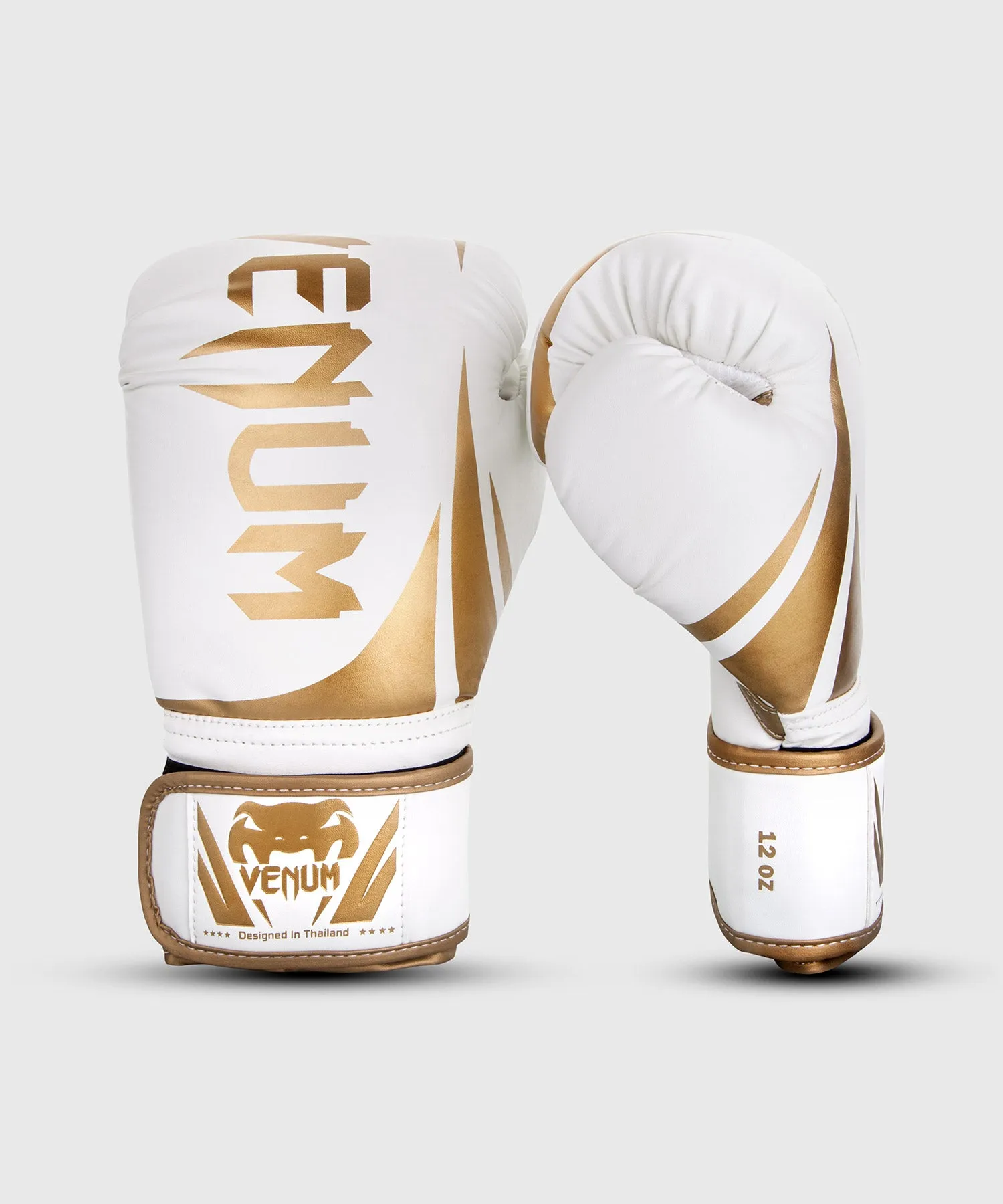 Gants de boxe Venum Challenger 2.0 - Blanc/Or