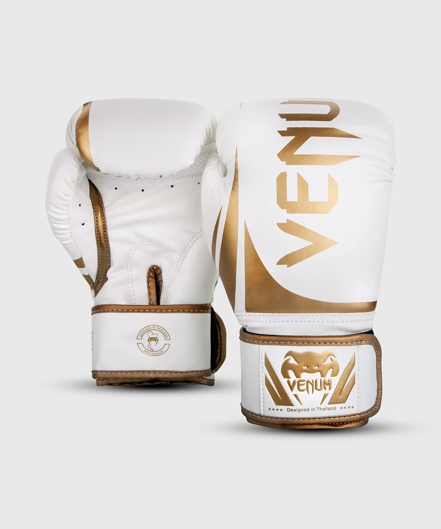 Gants de boxe Venum Challenger 2.0 - Blanc/Or