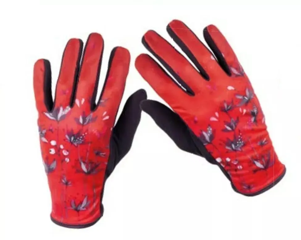Gants de ville rouge pour femme LiliGambettes