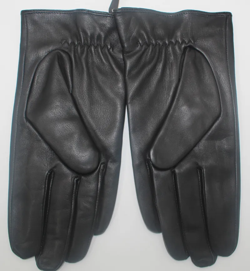 gants en cuir homme, gants en cuir noir, gants en cuir agneau véritable noir, gants de qualité, rapport qualité prix incontourna