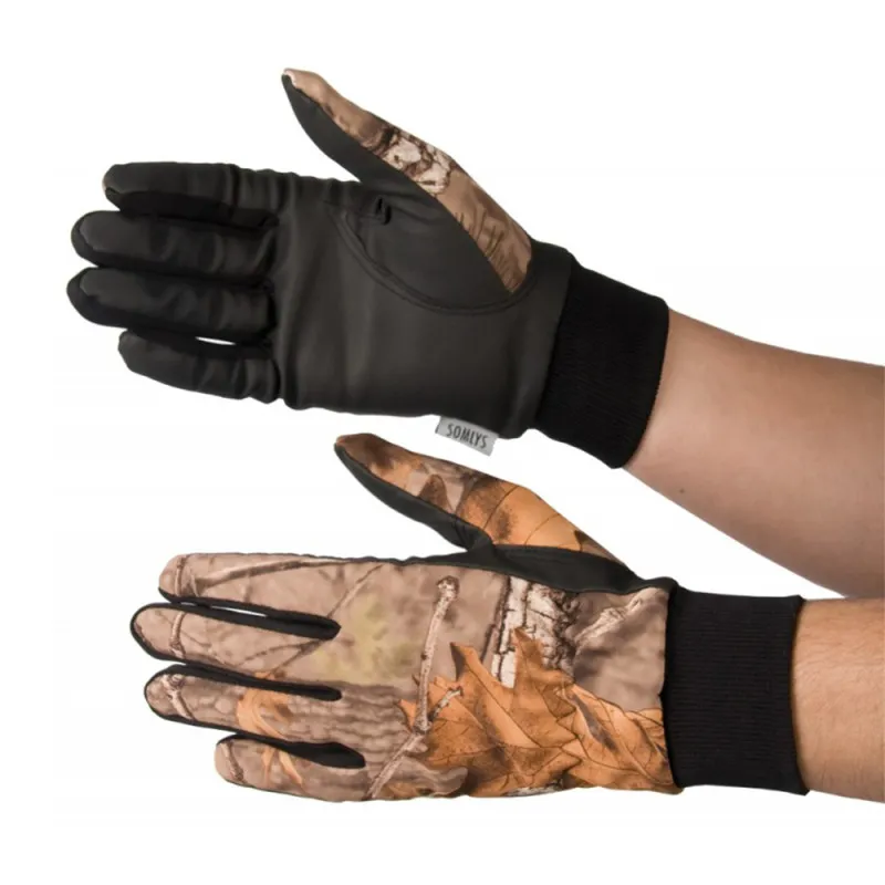 GANTS SOMLYS SOFTSHELL CAMOUFLAGE 3DX