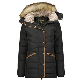 Geographical Norway Ajuju Femme - Parka matelassée Noir