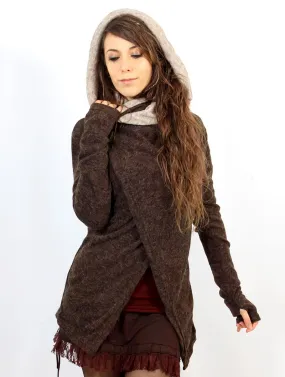 Gilet Adrika, Marron beige