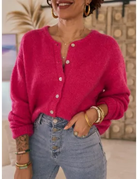 Gilet Fuchsia Raven | MONLOOK