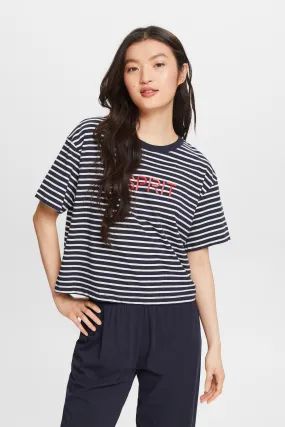 Haut de pyjama rayé