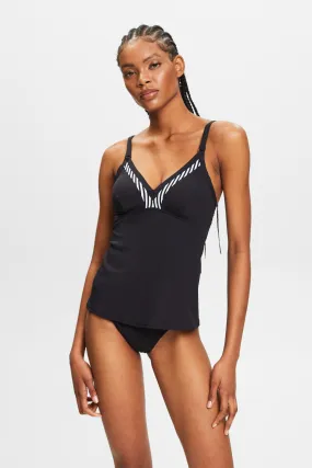 Haut de tankini à rayures