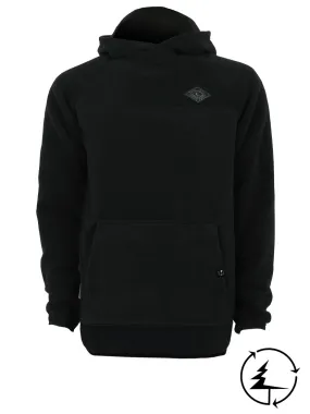 Hoodie TRAILHEAD en Laine Polaire Polartec  | Noir