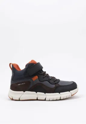 J FLEXYPER BOY B ABX Geox BOTTINES PLATES