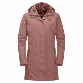 Jack Wolfskin Madison Avenue Coat - Veste imperméable femme | Hardloop
