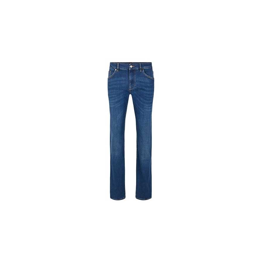 Jean Regular Fit Denim Stretch Bleu Foncé Boss Homme | Toulouse