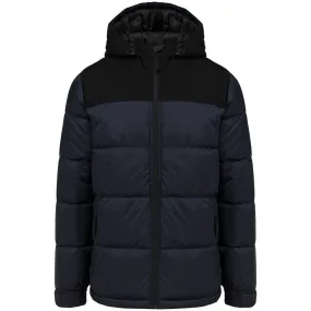 Kariban K6163 - Parka matelassée à capuche bi-ton unisexe