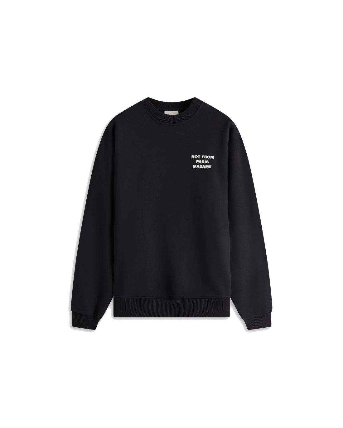LE SWEAT SLOGAN BLACK - Drôle de Monsieur | Chez Maman Rouen