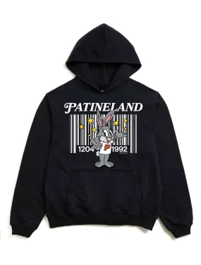 Le sweatshirt Hoodie unisexe Marty molleton bio-recyclé Code barre