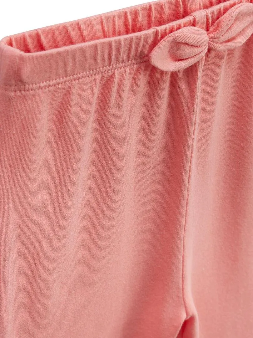 Legging bébé Sumba - Orange corail