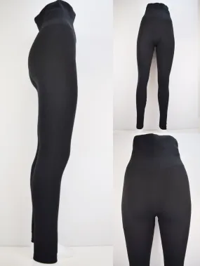 Legging noir taille haute (x12)