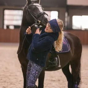 Legging équitation fille Imperial Riding  Cosmic sparkle AOP full grip