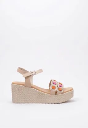 LEONER Sandra Fontán ESPADRILLES COMPENSÉES