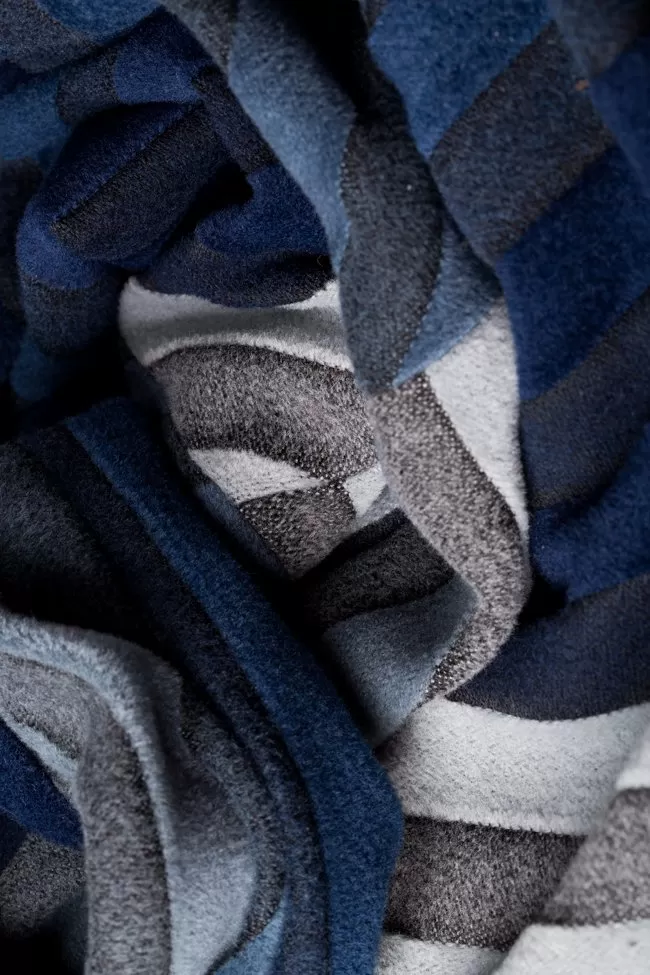 LOOMY Manteau en denim et laine