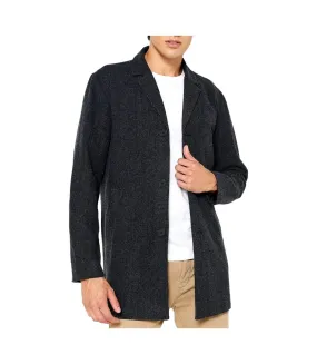 Manteau Gris Foncé Homme Jack & Jones Check Coat