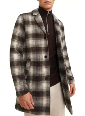 Manteau Jack and Jones Zac Carreaux pour Homme