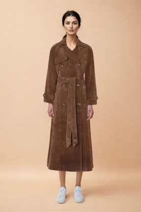 Manteau Trench en Suède Molly