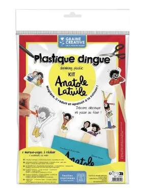 Marque-pages Anatole Latuile DIY en plastique - N/A