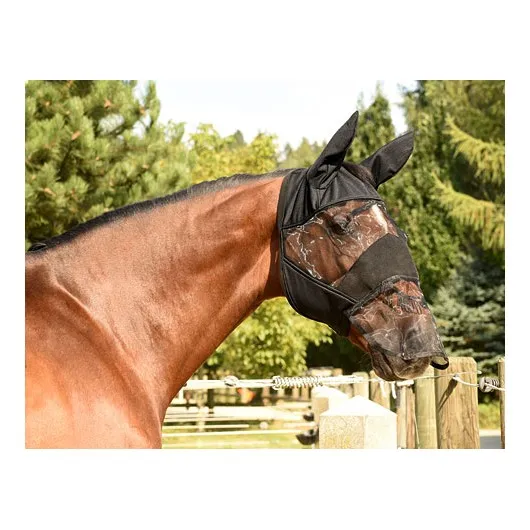 Masque anti-mouche cheval intégral - STABLE PRO - Masque anti-mouches cheval - Equestra