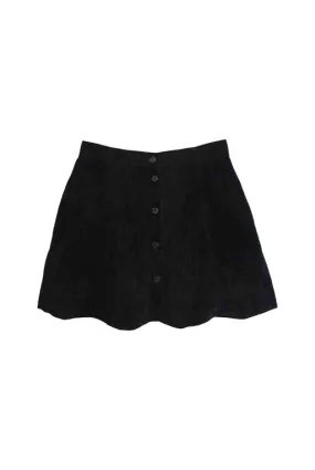 Mini-jupe en velours