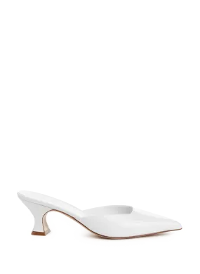 MULES EN CUIR VERNI - LE MONDE BéRYL pour FEMME | Printemps
