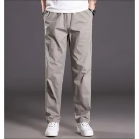 Pantalon cargo en coton baggy pour homme