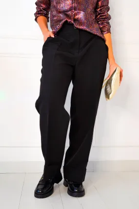 Pantalon Fluide Noir SALOME