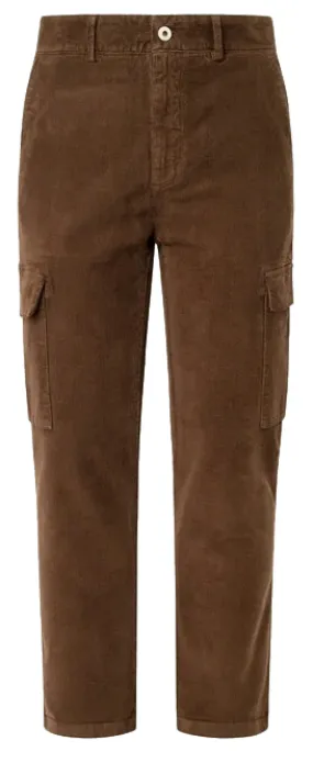pantalon homme  pepe jeans slim cargo corduroy