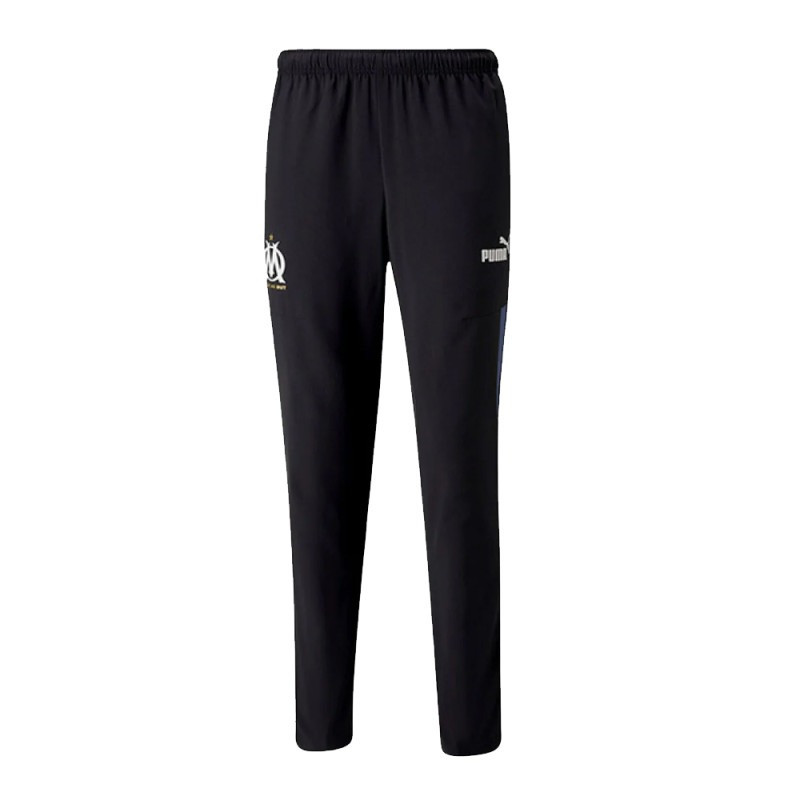 Pantalon homme Puma Olympique De Marseille Prematch - Noir/Gris/Argent