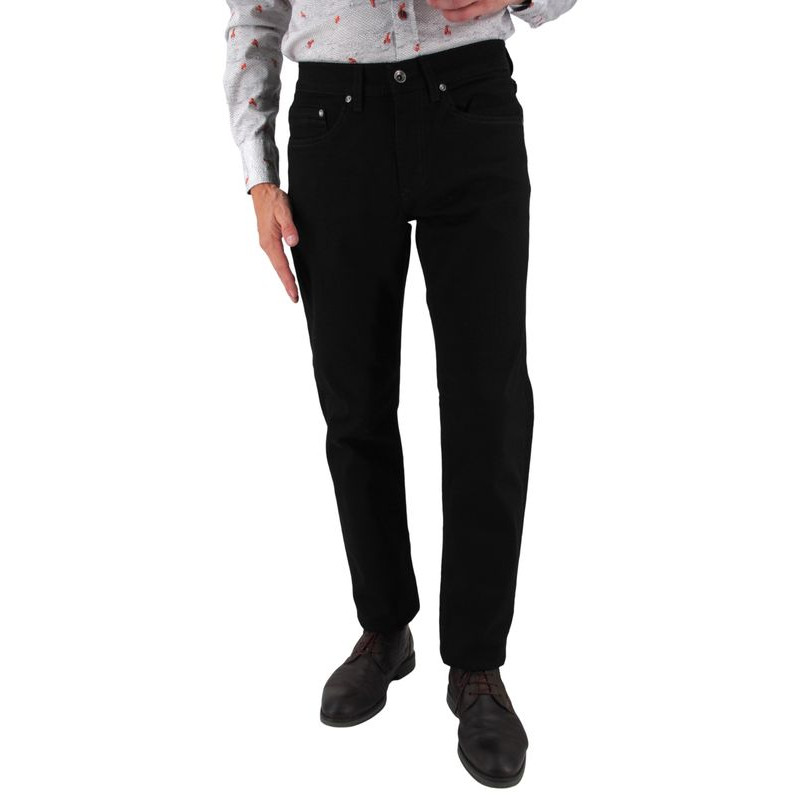 pantalon jean denim noir 5 poches PIONEER Eric 6730