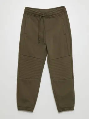 Pantalon jogging en molleton - Coupe + confortable - Kaki