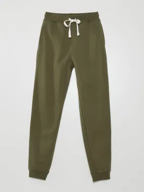 Pantalon jogging en molleton - Kaki