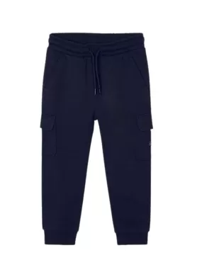 Pantalon Mayoral Jogger Cargo Bleu Marine Garçon