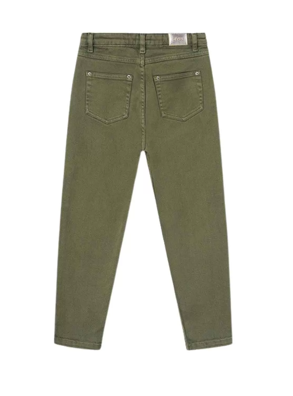 Pantalon Mayoral Sarga Slouchy Vert pour Fille