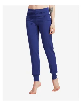 Pantalon Yoga Alto Bleu