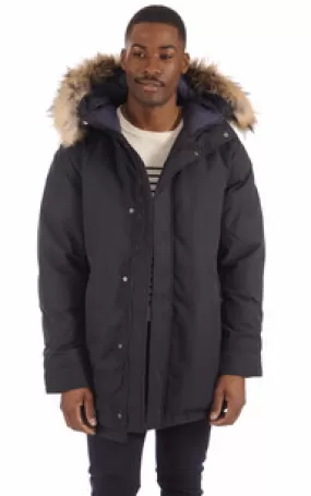 Parka Annecy Fur amiral Pyrenex - La Canadienne - Parkas Textile Amiral
