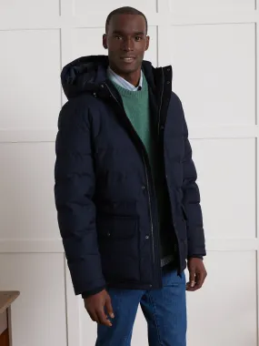 Parka courte matelassée homme