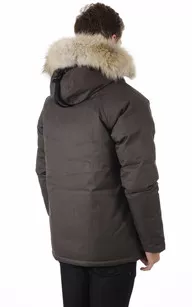 Parka Heritage steel grey Nobis - La Canadienne - Parkas Textile Steel Grey