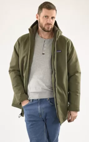 Parka Lone Mountain Basin Green Patagonia - La Canadienne - Parkas Textile Kaki