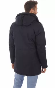 Parka Pierre navy Nobis - La Canadienne - Parkas Textile Navy