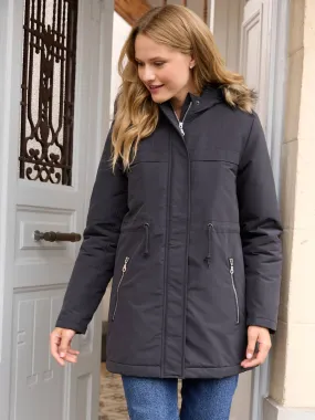 Parka évolutive grossesse et post-grossesse anthracite - Vertbaudet